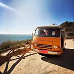 Campo de lujo Rent A Blueclassics 's Campervan Combi J9 En Algarve Au Portugal