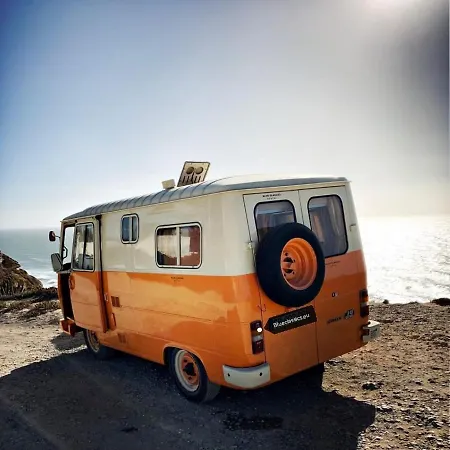 Rent A J9 Camper Van With Blue Classics Luksustelt Portimão