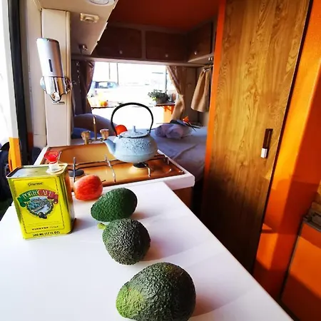 豪华帐篷 Rent A J9 Camper Van With Blue Classics