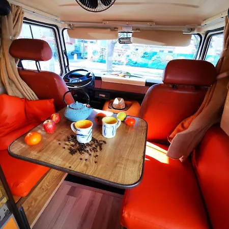 Rent A J9 Camper Van With Blue Classics * 波尔蒂芒