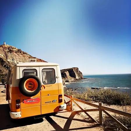 Rent A Blueclassics 's Campervan Combi J9 En Algarve Au Portugal Luxuszelt